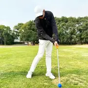 Golf Swing Trainer Portable Golf Swing Training Aid for Rhythm Speed Balance
