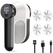 Fabric Shaver, Electric Lint Remover Rechargeable, Sweater Shaver with 3-Spee...