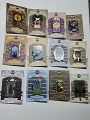 12 Pc Owlcrate Treasured Tomes Complete Book Series Pin Set W/ Banner
