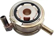 Engine Oil Cooler Repla Ent for Ma Murano Pathfinder 3.5L 2009-2021 Infiniti Jx35 Qx60 3.5L 2013-2020, 21305-9N00A, 213059N00A, 21305 Silver