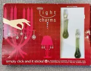 Vintage Decorative Green Magnetic Light Charms By Magnificent Trimmings MagTrim