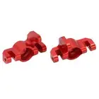 (Red)2pcs Aluminum Knuckle Arm Set For LOSI Lasernut U4 Tenacity 1/10 RC Ca GA