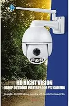 Surveillance Recorder Outdoor Waterproof 1080P Hd WiFi Ptz Camera 3X Zoom, Outdoor Ptz, Ip66 Waterproof Network Monitoring R25 Us Plug