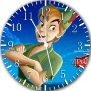Disney Peter Pan Frameless Borderless Wall Clock Nice For Gifts or Decor Z177