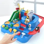 Racing Rail Car Model Educational Toys Children Track Adventure Brain Mechanical