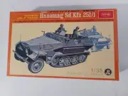 Nitto Hanomag Sd.Kfz 251/1 German Half Track 1:35 Scale Model