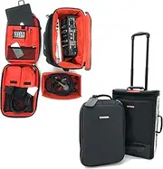 JetPack Drop System (includes Snap backpack Drop Roller bag) for Mobile, DVS, Non DVS, Club Gig Set up. Perfect for DJ Controllers SB, SR, Mixer S11 72, Audio Gear, Travel & More
