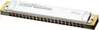 TOMBO No.1521 LD Key tombo BAND DELUXE Tremolo Harmonica 21 holes w/ Hard case