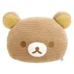 【SAN-X】拉拉熊 懶懶熊 療癒系列 燈芯絨大臉靠墊 抱枕 拉拉熊(RILAKKUMA)