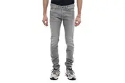 Diesel Gray Cotton Jeans & Pant