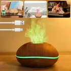 Aromatherapy Diffuser Night Light Aroma Essential Oil Ultrasonic Air Humidifier