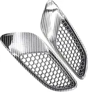 Carbon Fiber ABS Hood Vent Air Intake Scoop Duct Compatible With BMW E90 E91 E92 E93 M3 Type