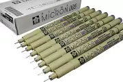 Pigma Micron Pen 005 Black Ink Marker Felt Tip Pen, Archival Pigment Ink, Fine