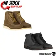 2024 HIGHWAY 21 JOURNEYMAN BOOT MOTORCYCLE - PICK SIZE & COLOR