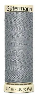 Gutermann 100P-110 Sew-All Thread 110yd-Slate