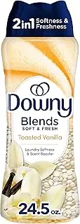 Downy Blends In-Wash Laundry Scent Booster Beads, Toasted Vanilla Scent, 24.5 OZ, Fabric Sottener Beads and Freshness