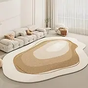 Soft Fluffy Area Rug Home Rug Non-Slip Carpet For Living Room, Bedroom