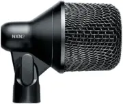 Shure NXN2 Supercardioid Dynamic Kick Drum Microphone Dual wireless system-black