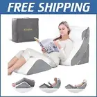 Ergonomic 4-Piece Wedge Pillow Set for Spinal Alignment & Enhanced Sleep Quality