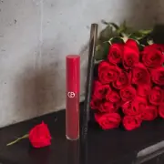 Giorgio Armani Eye Brow Defining Pencil # 2 Brown and Giorgio Armani Lip Maestro