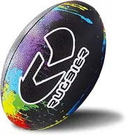 RUGBIER Rugby Training Ball - Size 5 Training - High End - Training and Game - Men Categories and Senior Teams - Multicoloured