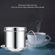 Vietnamese Coffee Drip Filter Maker Stainless Steel Pour Over Coffee Dripper