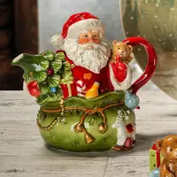 在飛比找momo購物網優惠-【義大利 Lamart】聖誕老人造型茶壺(750ml)