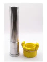 Clemco 01397 SDX-10 Tungsten Carbide Long Venturi Nozzle, 5/8" Orifice (#10)