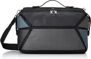 [Furla] 5CAM-E0700 ICARO L MESSENGER POLYGON ONYX + LAVA + LAGO E Shoulder Bag, ONYX+LAVA+LAGO e (5CAM-E0700)