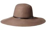 Goorin Brothers Womens Meadow Wool Felt Wide Brim Fedora Hat - Camel