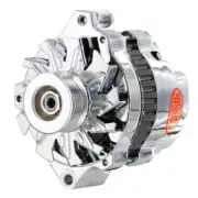 Powermasters 37401 Street Alternator - 140 Amp., Serpentine, Center Offset NEW