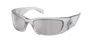 Prada PR A19S 12R2B0 Men's Sunglasses Grey Size 60