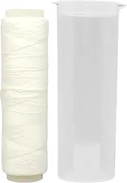 Nylon Fish String, Sturdy Clear Thread, Elastic Fishing Wire, Bait Keeper, Fishing Accessories, Flexible Tools, Total Length 200m/656.17 Feet, Convenient Keeper