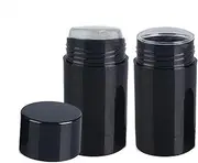 Healthcom 10 Pack 30ml Empty Round Deodorant Containers 1 Oz Twist Up Filling Stick Deodorant Container Plastic Deodorant Bottles Refillable Lip Balm Tube for Lipstick Crayon Chapstick DIY Make Own,