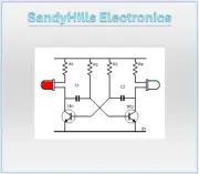 Astable Multivibrator kit, beginers Electronics Kit and components
