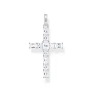 Buy Cross pendant with white zirconia by Thomas Sabo online - THOMAS SABO Australia