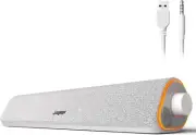 Soulion R50 PC Speakers, Bluetooth & 3.5 mm Computer Speakers USB Powered, Color