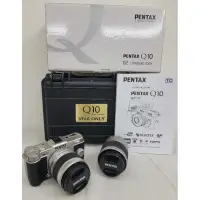 在飛比找蝦皮購物優惠-Pentax Q10 賓得仕 數位單眼相機 限定版 雙鏡組