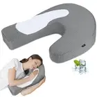 Side Sleeper Pillows for Adults, Memory Foam U Shaped Pillows for Neck and Sh...