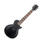 ESP LTD EC-258 8-String Electric Guitar, Black Satin
