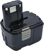 Replacement Battery for Hitachi WH 14DMK, WH 14DML, WH 14DMR, WH 14DMRL, WH 14DSL, WR 14DH, Part No: 327728, 327729, BCL 1415, BCL 1430, BCL1415, EBL 1430 14.4V