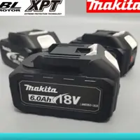 在飛比找蝦皮購物優惠-買一送一送充電器Makita電池 全新 牧田 18V 6.0