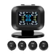 TPMS Car Tire Pressure Monitoring LCD Display Alarm System 4 External Sensors (for: Kia)