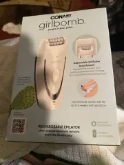Conair GIRLBOMB Rechargeable Epilator - SEE DETAILS