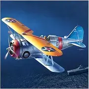 Academy 1/48 Scale USN F3F-2 VF-6 "Fighting Six Plastic Model Kit