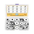 Stainless Steel Flat Washers Assorted Kit, 235 Pieces, 15 Sizes M3-M12