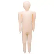 Full Size Inflatable Body Mannequin Dead Body Halloween Prop Halloween Yard D...