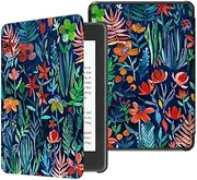 T Tersely Slimshell Case Cover for 7" All-New Kindle Paperwhite 12th 2024 or Kindle Paperwhite Signature Edition 2024, Smart Shell Cover with Auto Sleep/Wake - Jungle