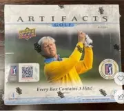 2021 Upper Deck Artifacts Golf Factory Sealed Hobby Box PGA RC SP SSP IN HAND!!