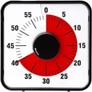 60-Minute Visual Countdown Timer for Kids and Adults, Classroom Time Manageme...